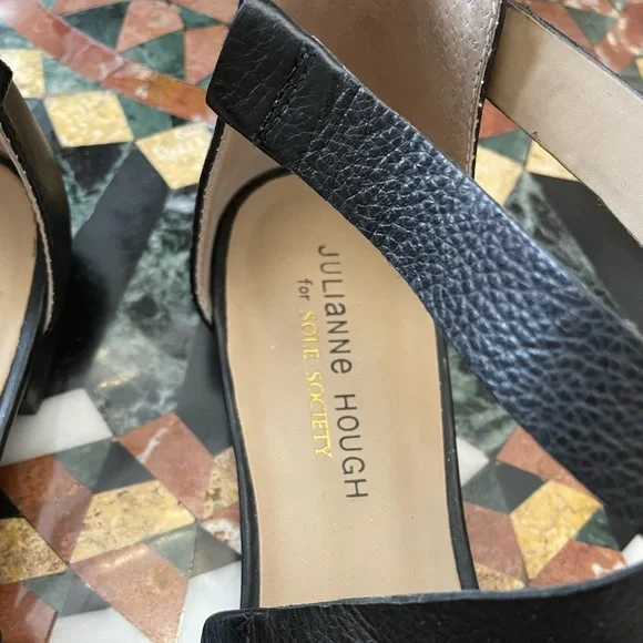 Cute shoes styled like dancing shoes by Julianne Hougey leopard & leather - Picture 6 of 6